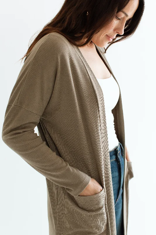 CJ's Favorite Ribbed Cardigan