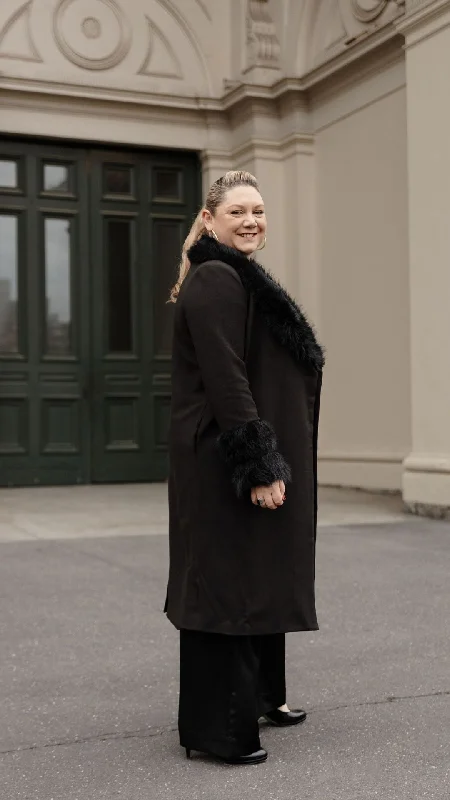 Fiora Coat - Black