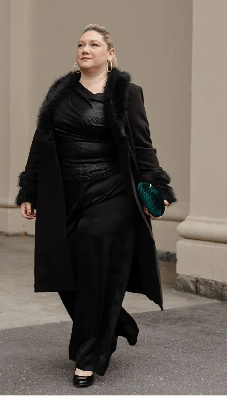 Fiora Coat - Black