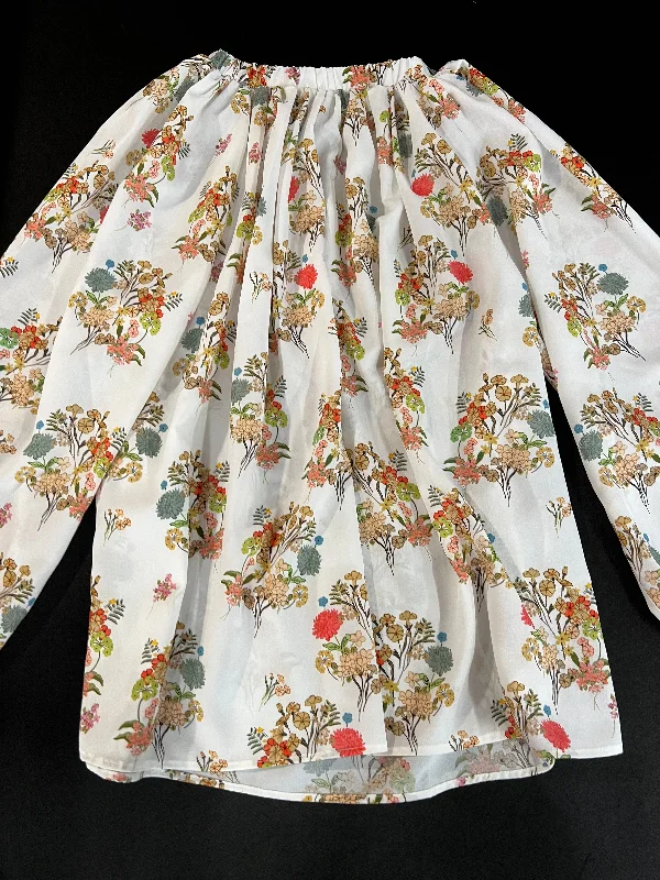 Christina Rohde Floral Long Sleeve Blouse