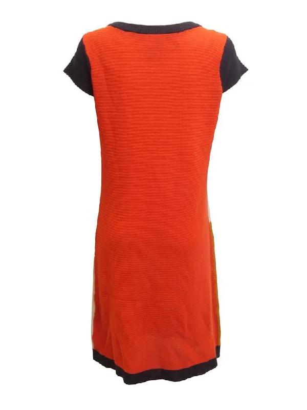 Sisters Knit Colorblock Tunic Dress