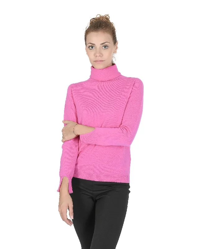 Cashmere Women Turtleneck Sweater - 40 EU