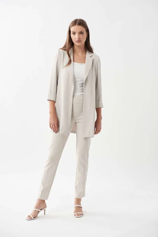 Classic Tailored Slim Pant 144092 in Moonstone by Joseph Ribkoff