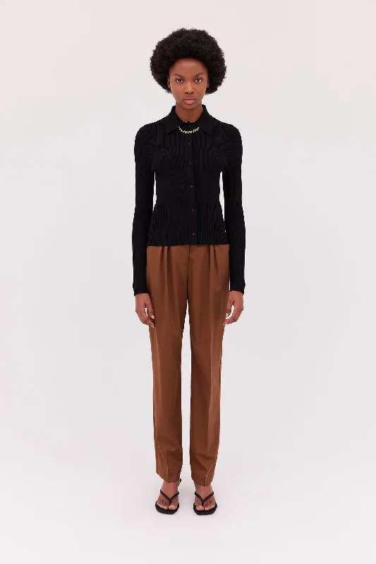 Classic Wool Pleat Trouser