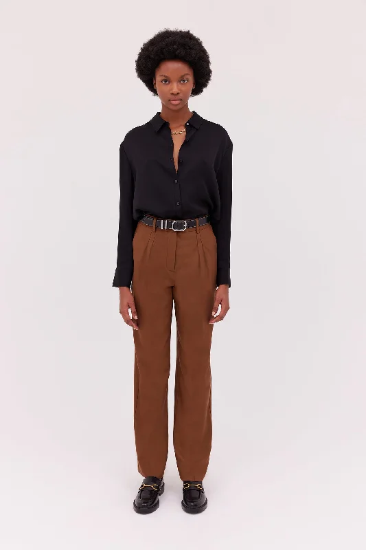 Classic Wool Pleat Trouser