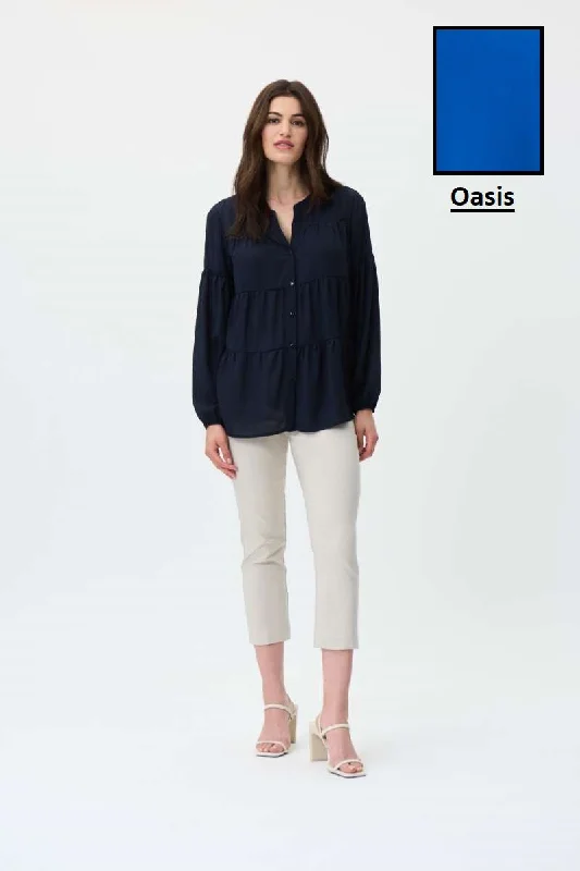 Cropped Pant in Oasis 201536S by Joseph Ribkoff - OUTLET SALE