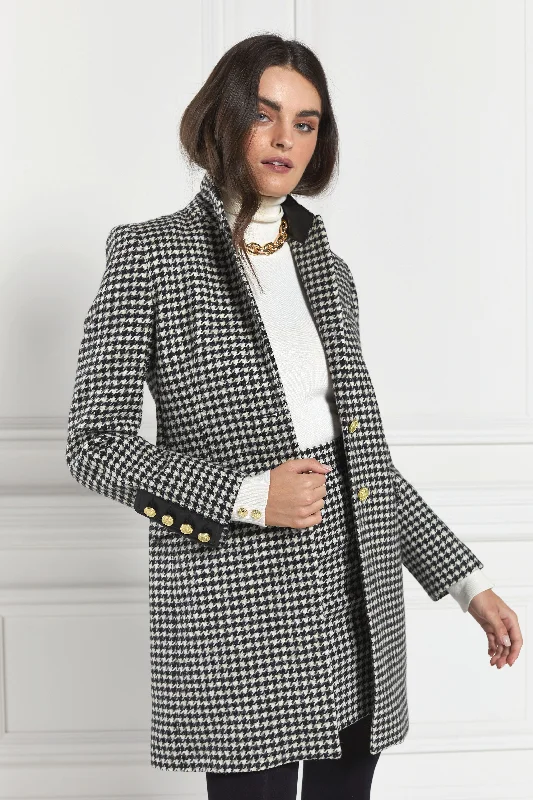 Kempton Coat (Houndstooth)