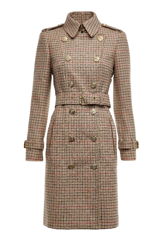 Marlborough Trench Coat (Charlton Tweed)