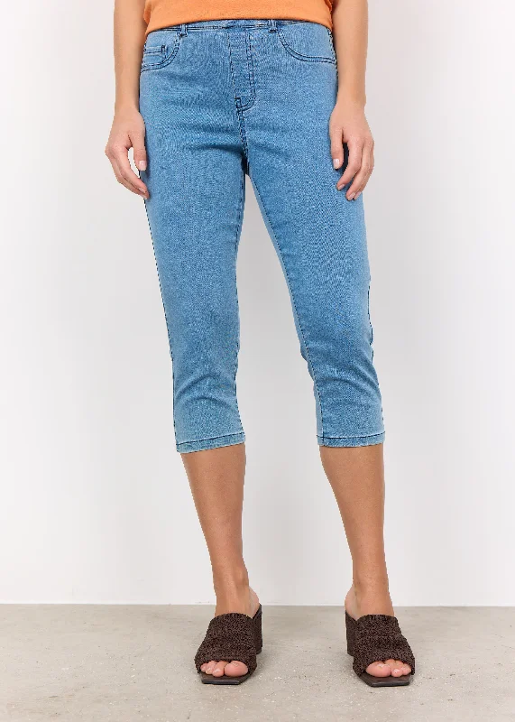 Nadira 2-B Pants in Light Denim Blue