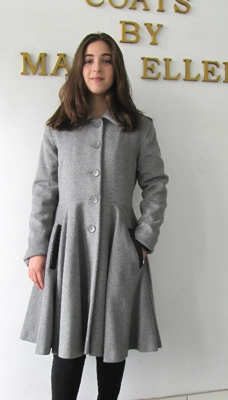 Princess Coat - 50% Cashmere & Wool Blend