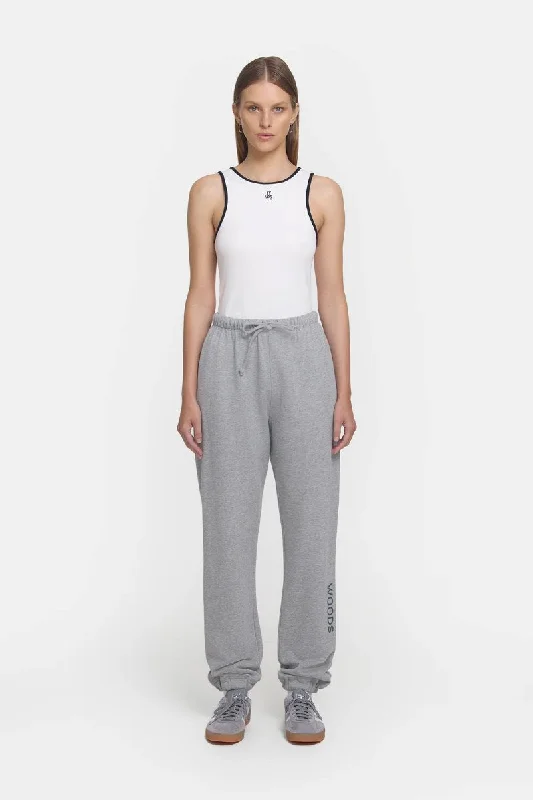 TRIGGER TRACK PANT-GREY MARLE