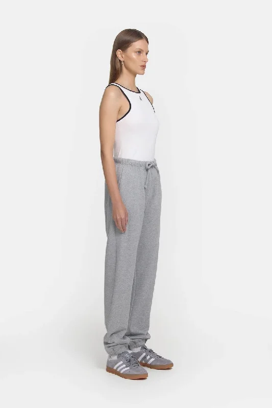 TRIGGER TRACK PANT-GREY MARLE