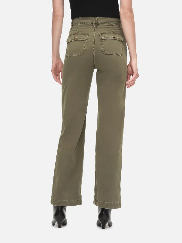 Utility Pocket Pant -- Washed Winter Moss