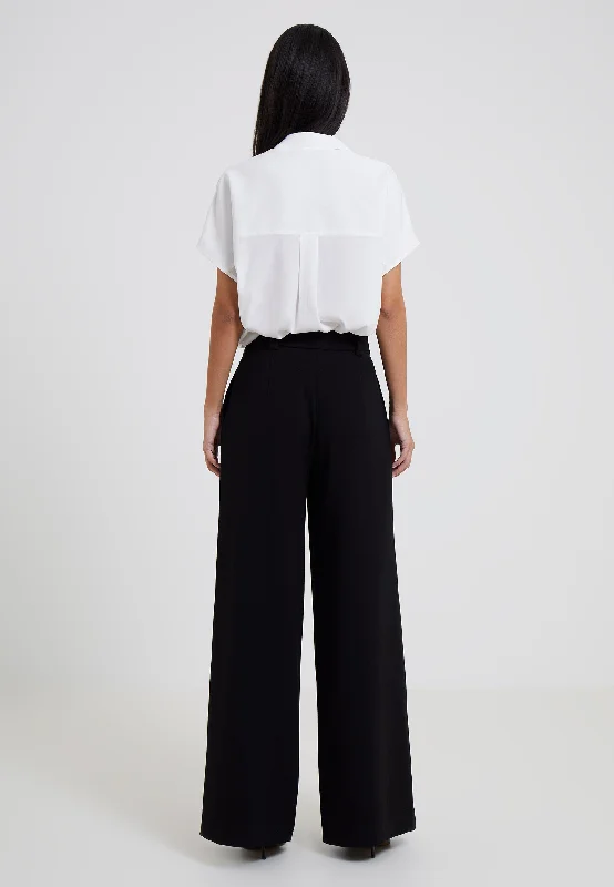 Whisper Belted Palazzo Trousers