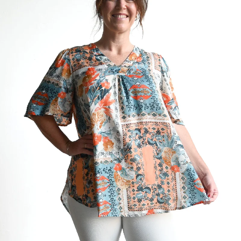 Breeze Blouse by Orientique Australia - Kauai - 82194