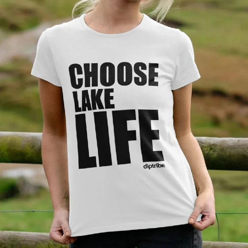 Choose Lake Life Women's Crewneck T-Shirt