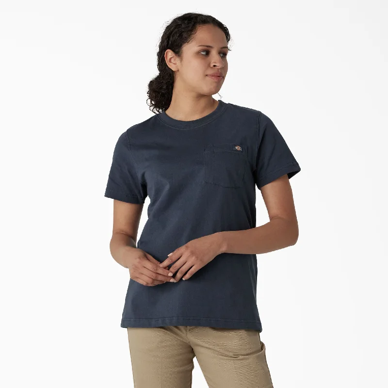 Dickies Women's Heavyweight Short Sleeve Pocket T-Shirt