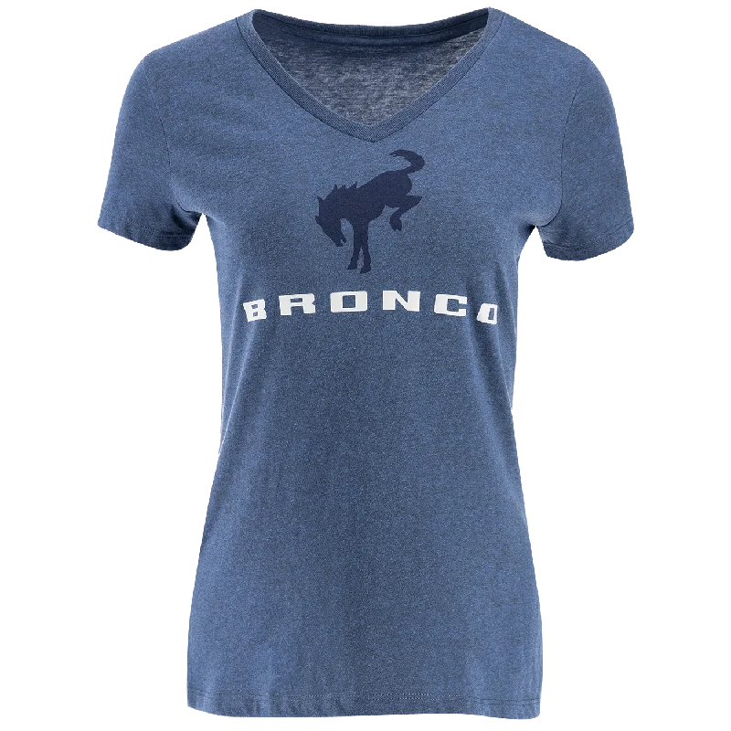 Ford Bronco Women's Stacked Logo T-Shirt