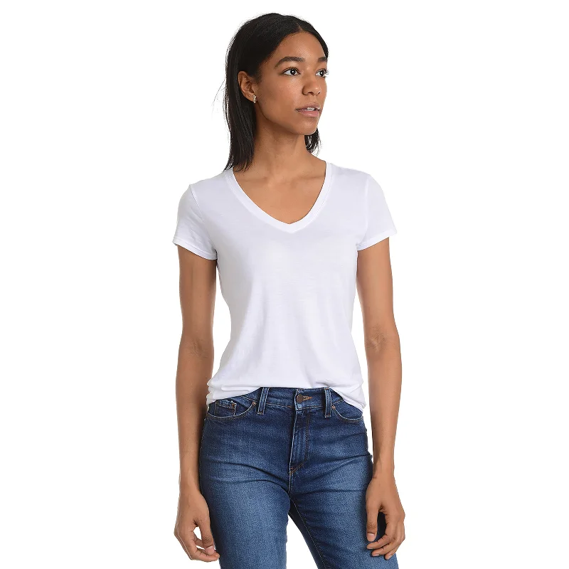 Fitted V-Neck Marcy Tee