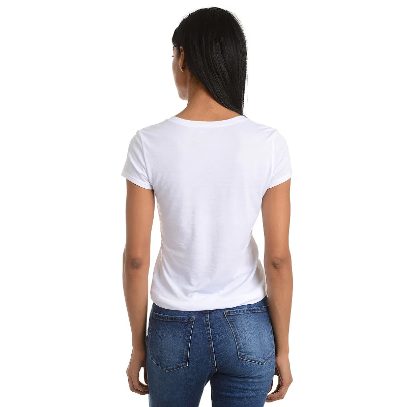 Fitted V-Neck Marcy Tee