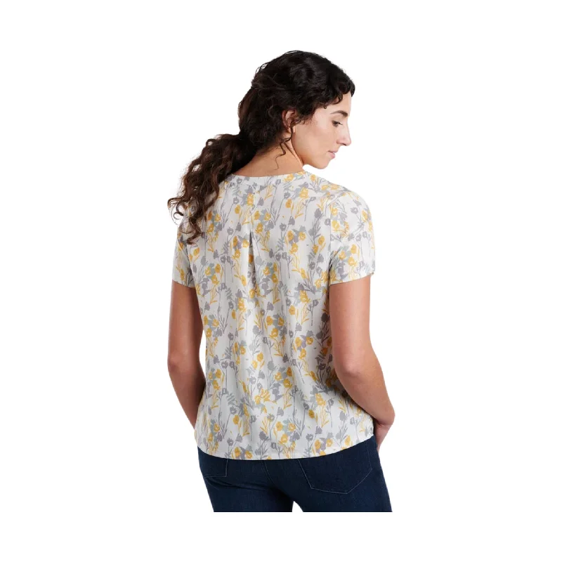 Kuhl Women's Hadley Short Sleeve Top - Ivory Print