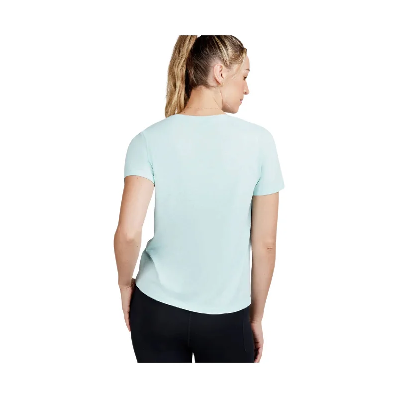 Tasc Women's All Day Short Sleeve T Shirt - Serene Heather - ONLINE STORE CREDIT/EXCHANGE ONLY