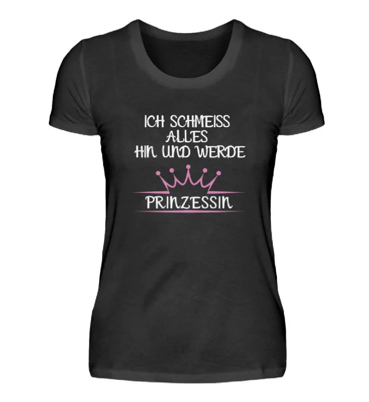 Und werde Prinzessin  - Damen Premium T-Shirt