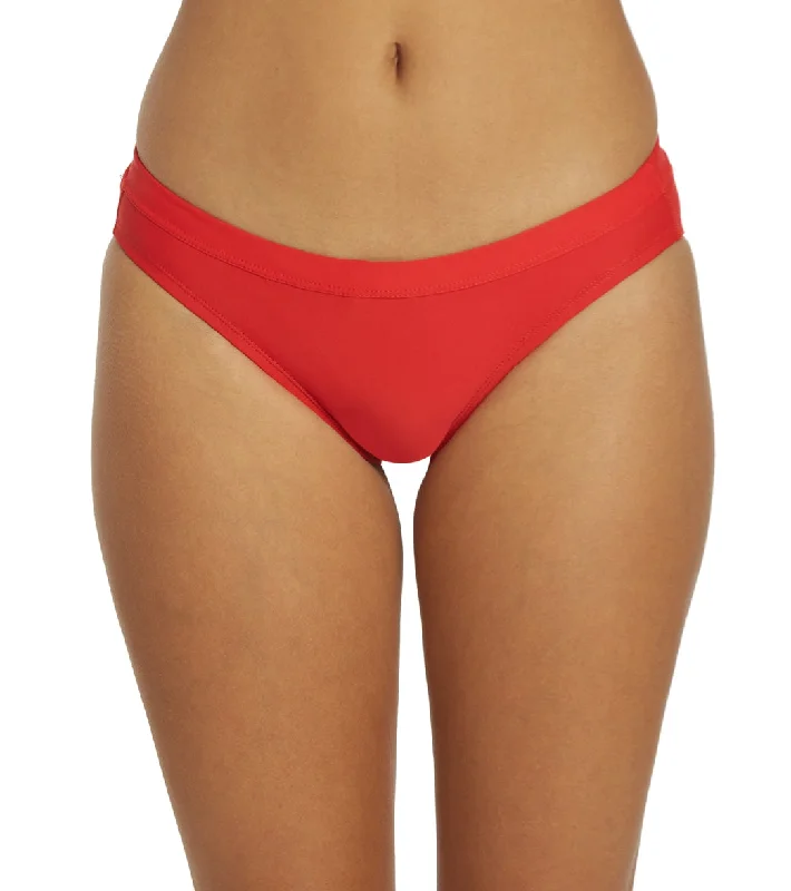 Nike Women's Lifeguard Sport Bikini Bottom University Red