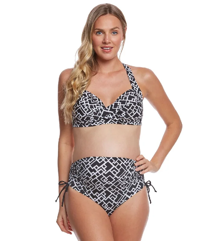 Prego Swimwear Maternity Maze Bombshell Bikini Set Maze