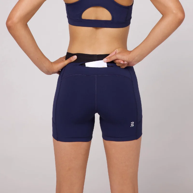 Stamina™  5"" Compression Short, Women's - NY Navy