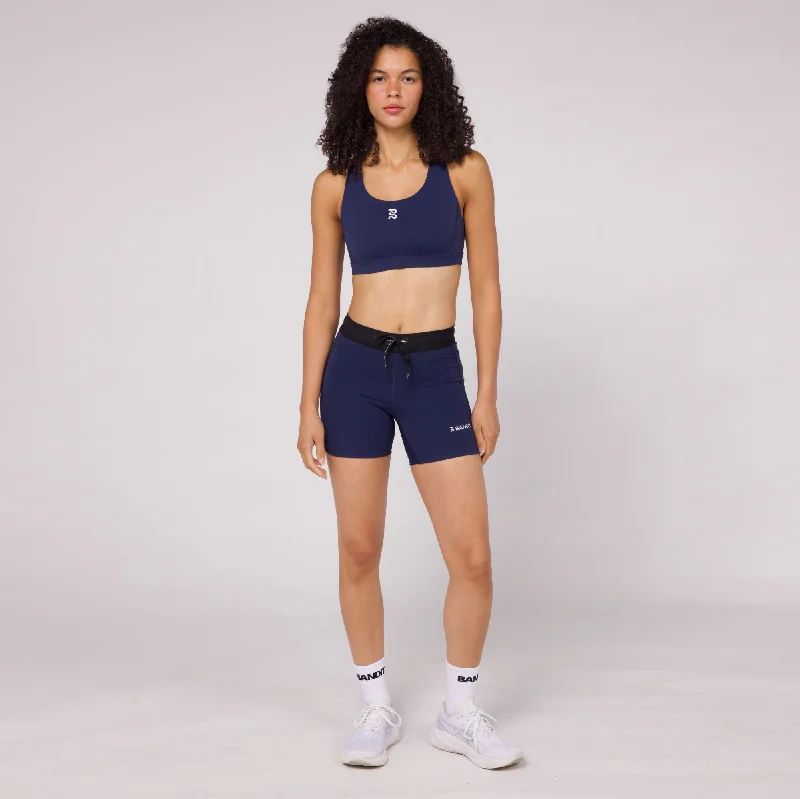 Stamina™  5"" Compression Short, Women's - NY Navy