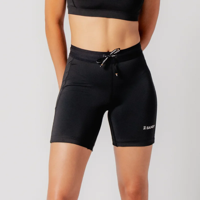 Stamina™ 7"" Compression Short, Women's - Black