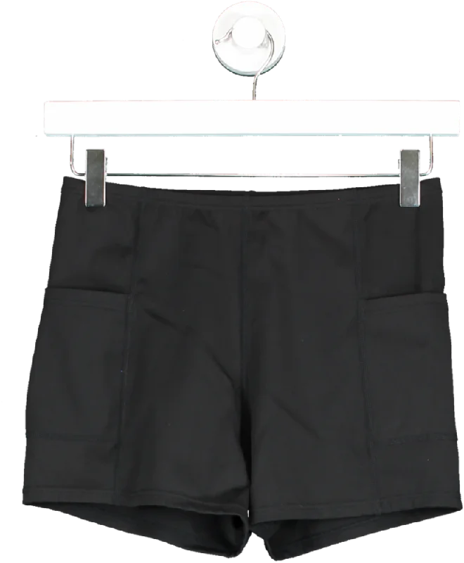 Attarco Black Swim Shorts UK XS