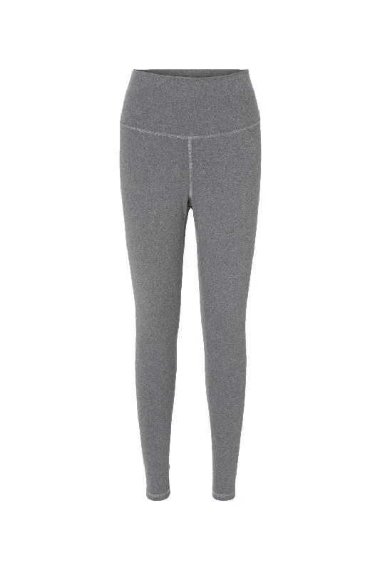 Champion Womens Sport Soft Touch Leggings w/ Pocket - Heather Grey - NEW