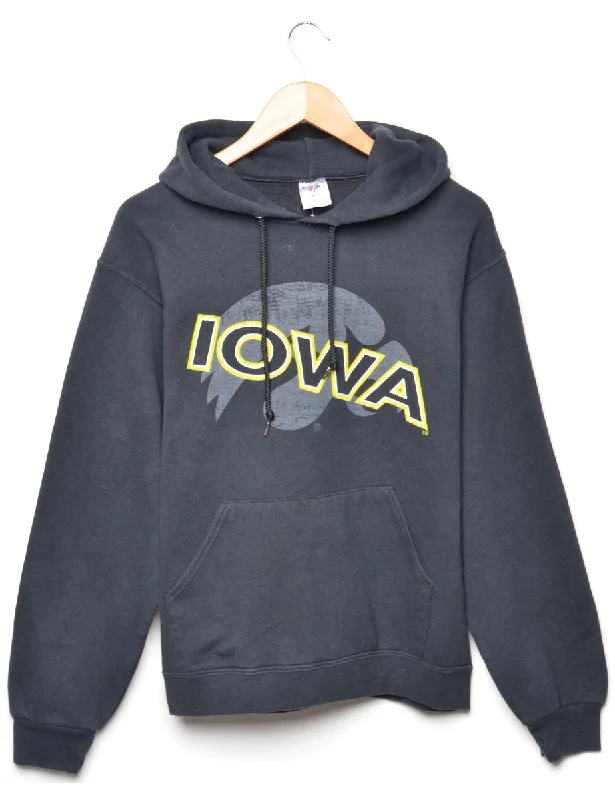 Jerzees IOWA Printed Hoodie - M