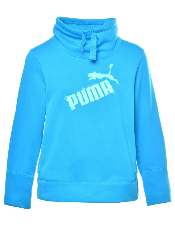 Puma Printed Sweatshirt - L