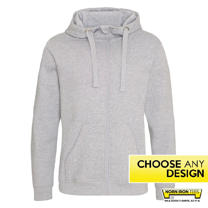 Heavyweight Zip Hoodie - Choose Any Norn Iron Design