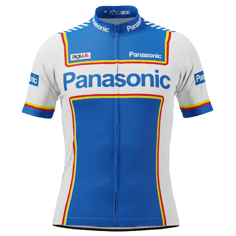 Men's Retro Electronic Short Sleeve Cycling Jersey