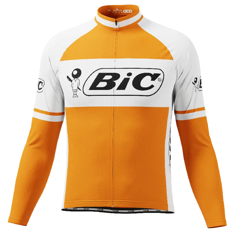 Men's Retro Scribe Long Sleeve Cycling Jersey