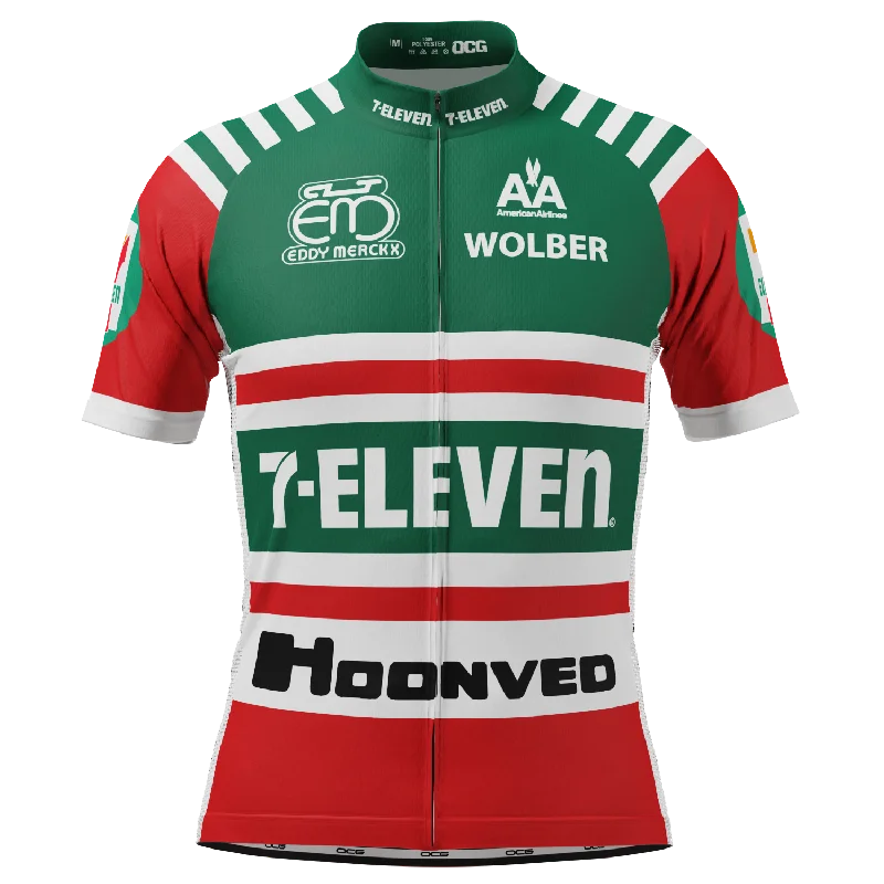 Men's Seven El Team Retro Short Sleeve Cycling Jersey