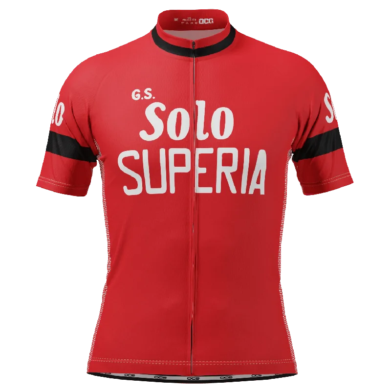 Men's Solo Superia Short Sleeve Cycling Jersey