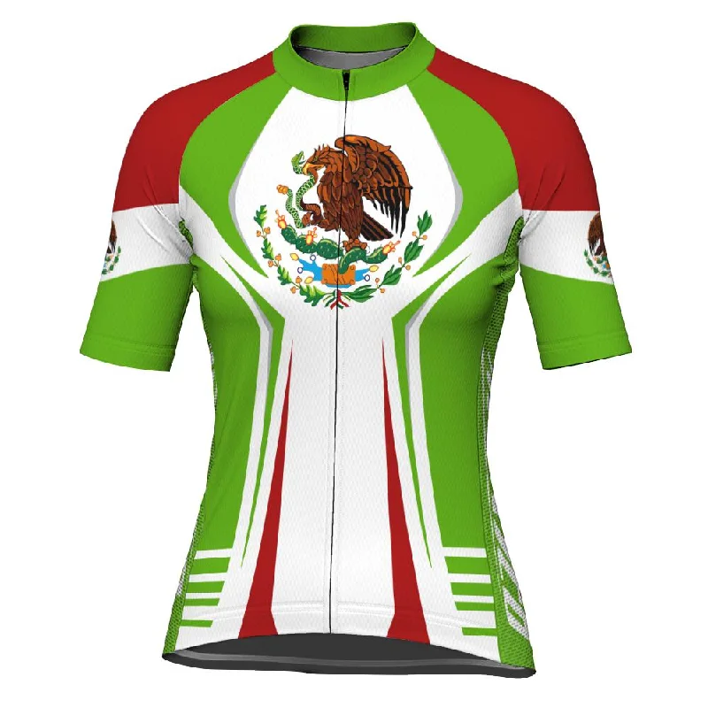 Mexico Short Sleeve Cycling Jersey for Women