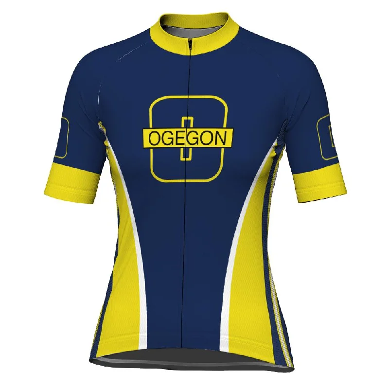 Oregon Short Sleeve Cycling Jersey for Women