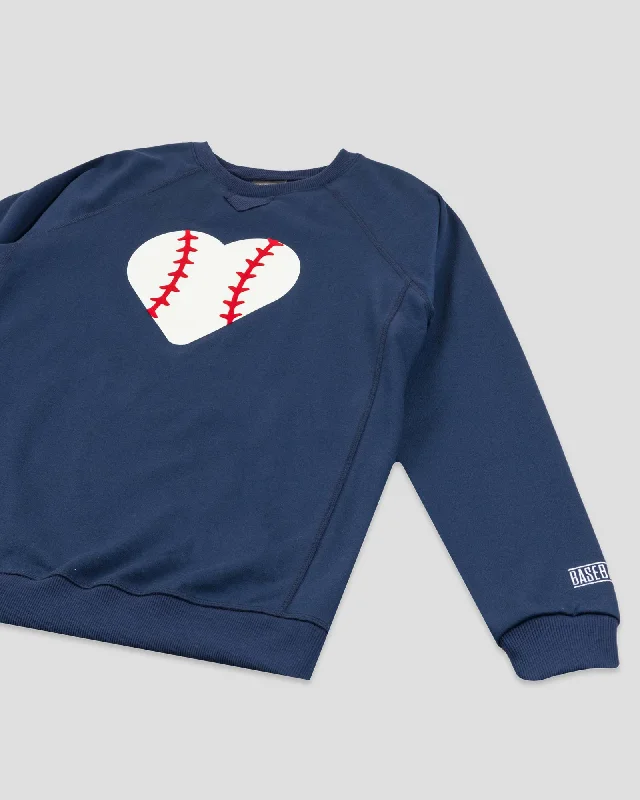 Stitched Heart Crew Neck - Women's