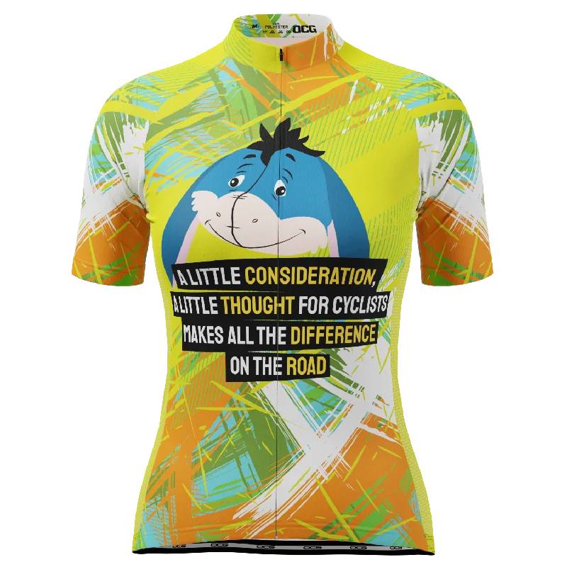 Women's Eeyore On The Road Short Sleeve Cycling Jersey