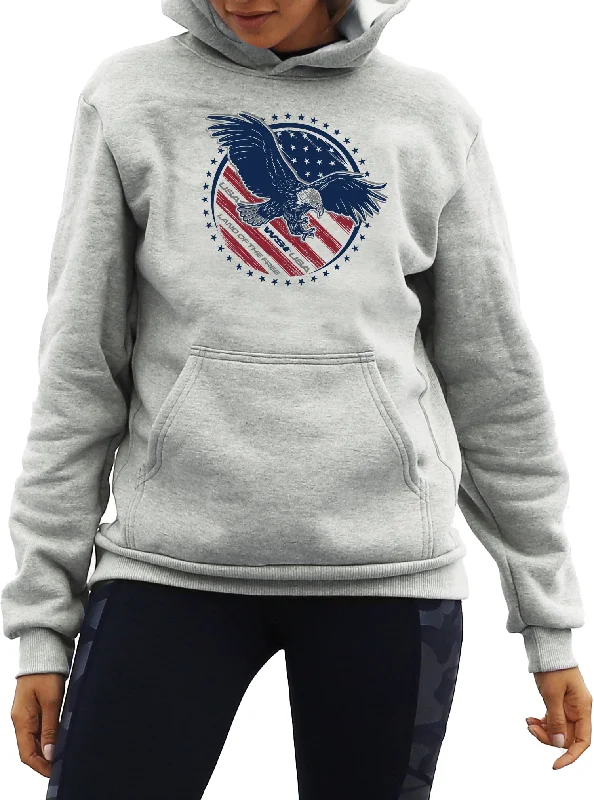 Women's Flag Heavy Weight Fleece Hoodie