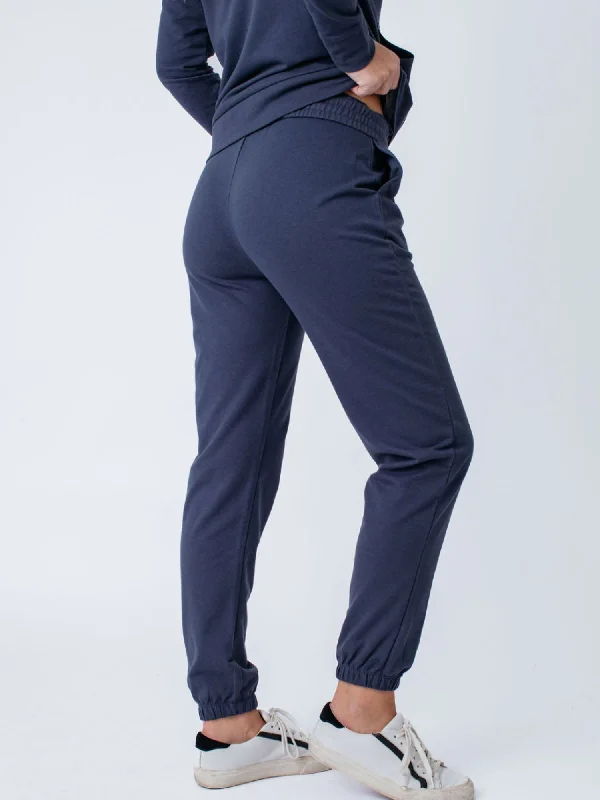 Women’s Terry Jogger Foundation 2-Pack (Black + Odyssey Blue)